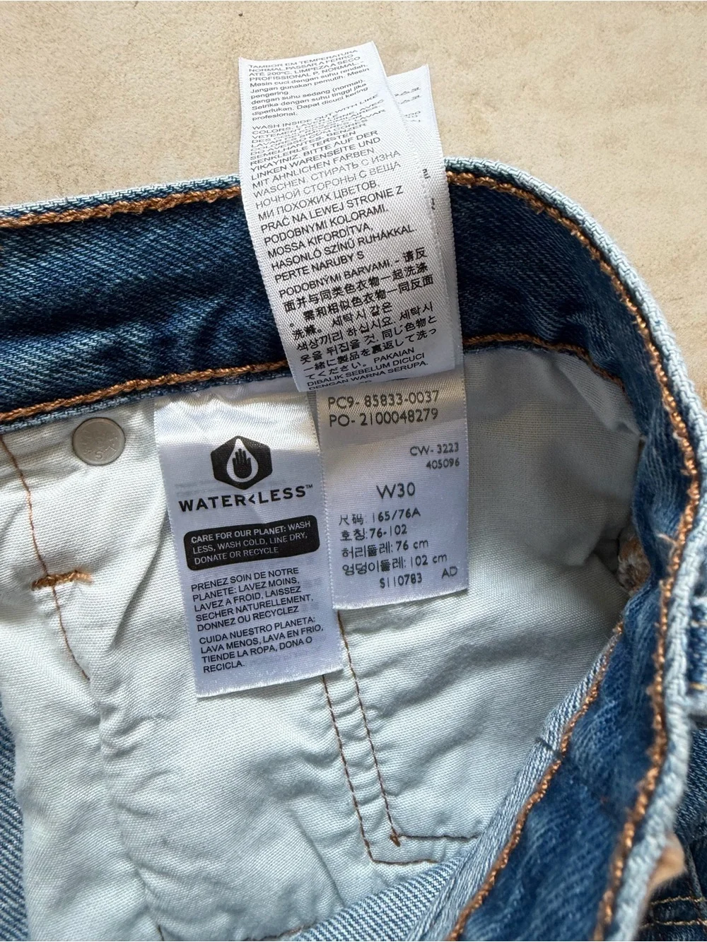 501 denim Levi Women's Cutoff Shorts